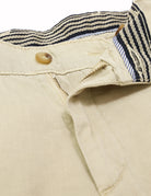 Pantalón lino algodón Hielo