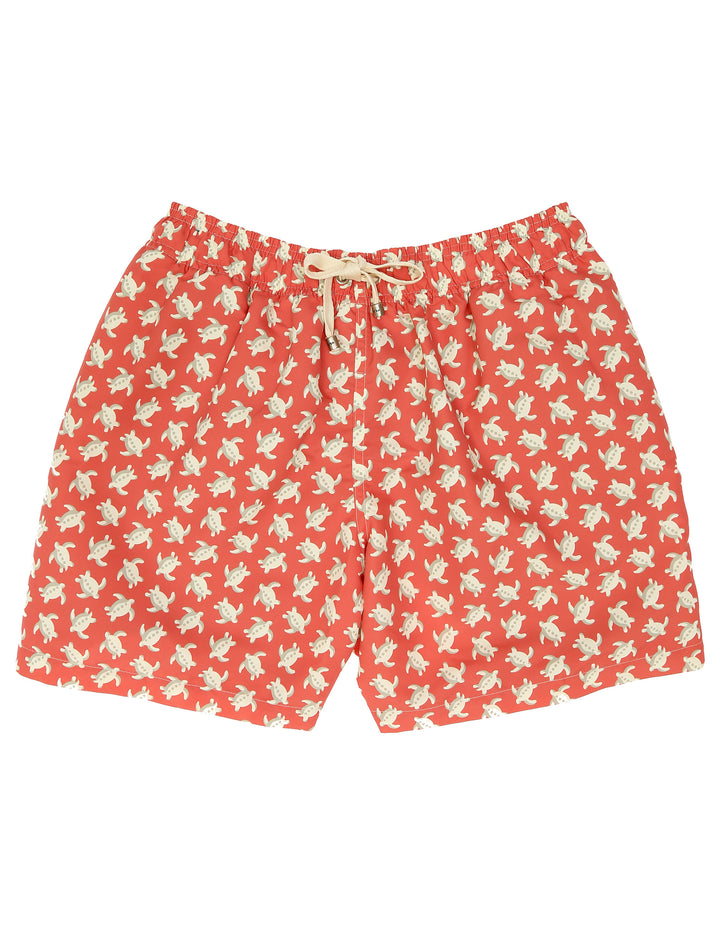 Traje de baño tortugas Rojo