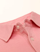 Polo jersey lavado Fresa