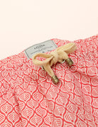 Traje de baño hoja alamo Rojo