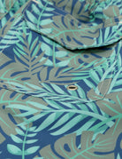 Traje de baño helechos bicolor Azul/verde