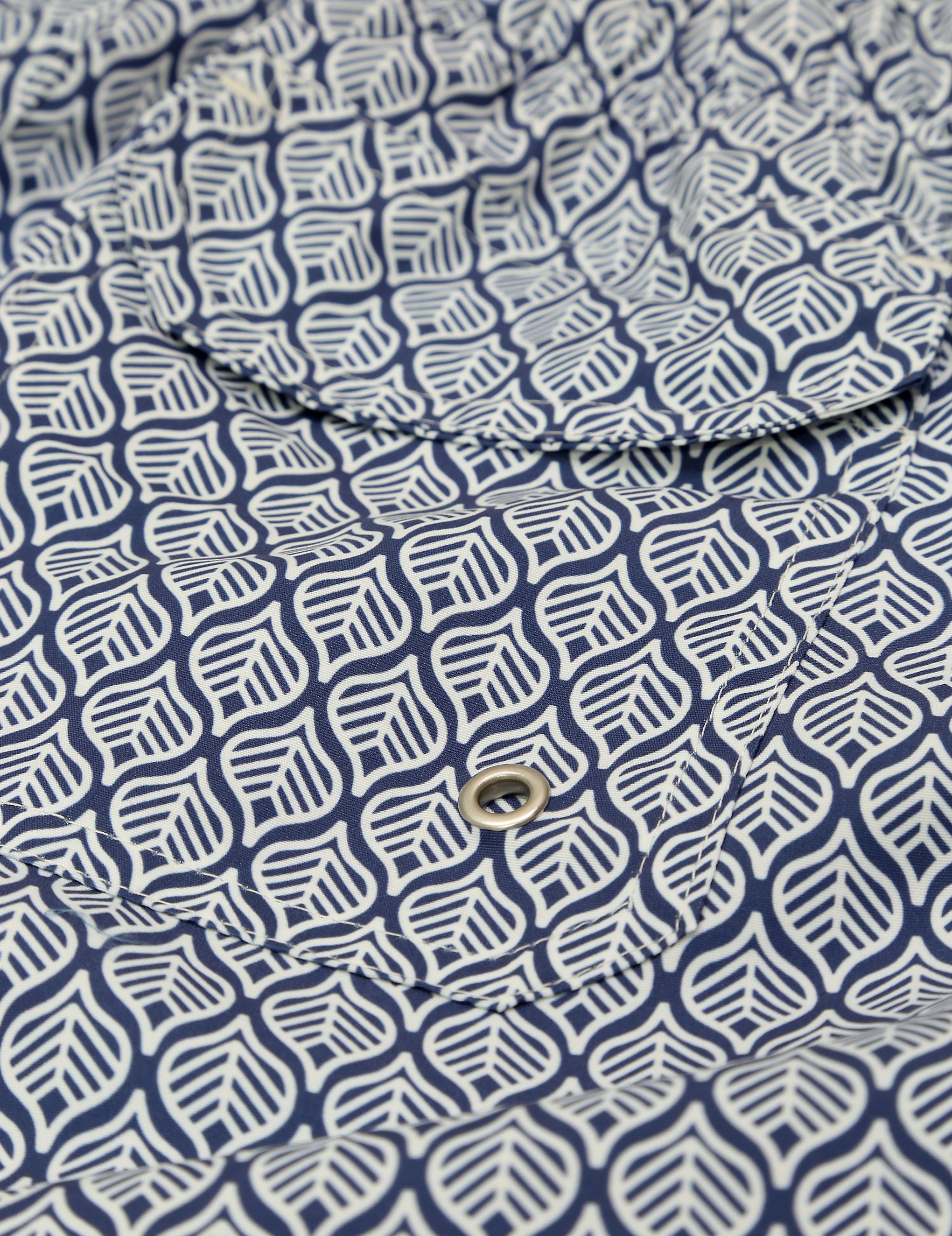 Traje de baño hoja alamo Azul