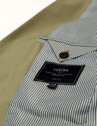 Chaqueta popelin lavada Verde