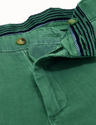 Bermuda lino algodón Verde