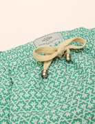 Traje de baño geometrico Verde