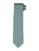Corbata elefantes 01 Verde