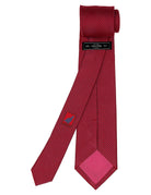 Corbata unito cubos Rojo/azul