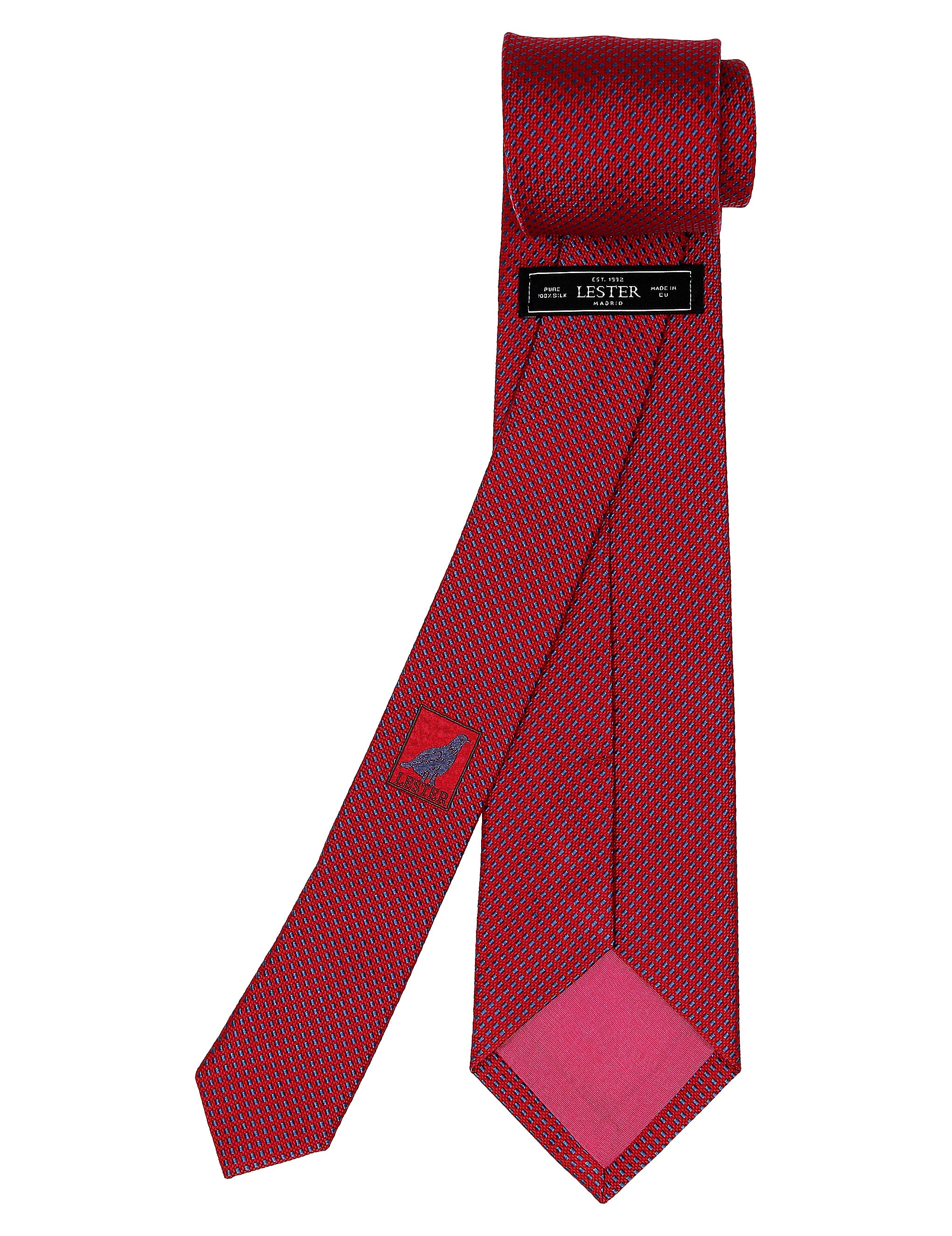 Corbata unito cubos Rojo/azul