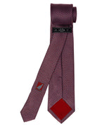 Corbata pata de gallo Rojo/azul