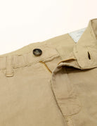 Pantalón  canvas lino algodon Beige