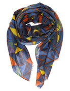 Chal lana seda multicolor Azul (113097_1.jpg)