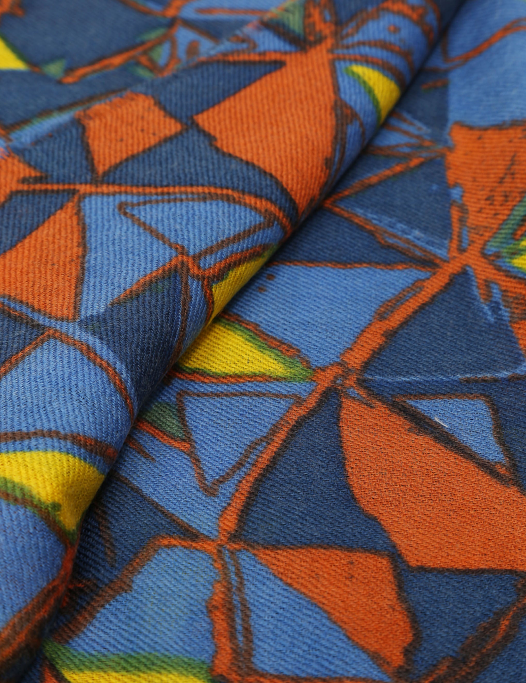 Chal lana seda multicolor Azul (113097_2.jpg)