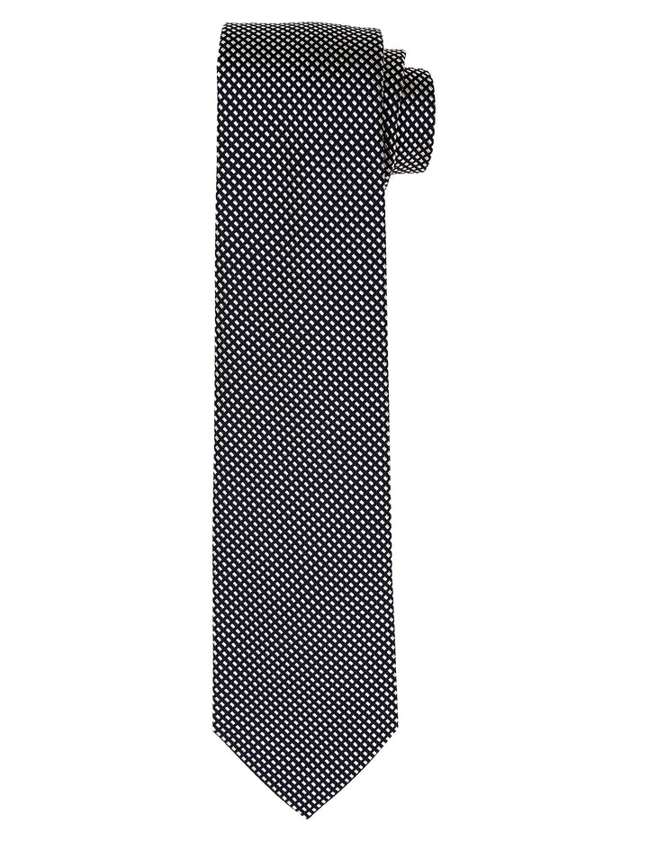 Corbata unito cubos Azul/blanco