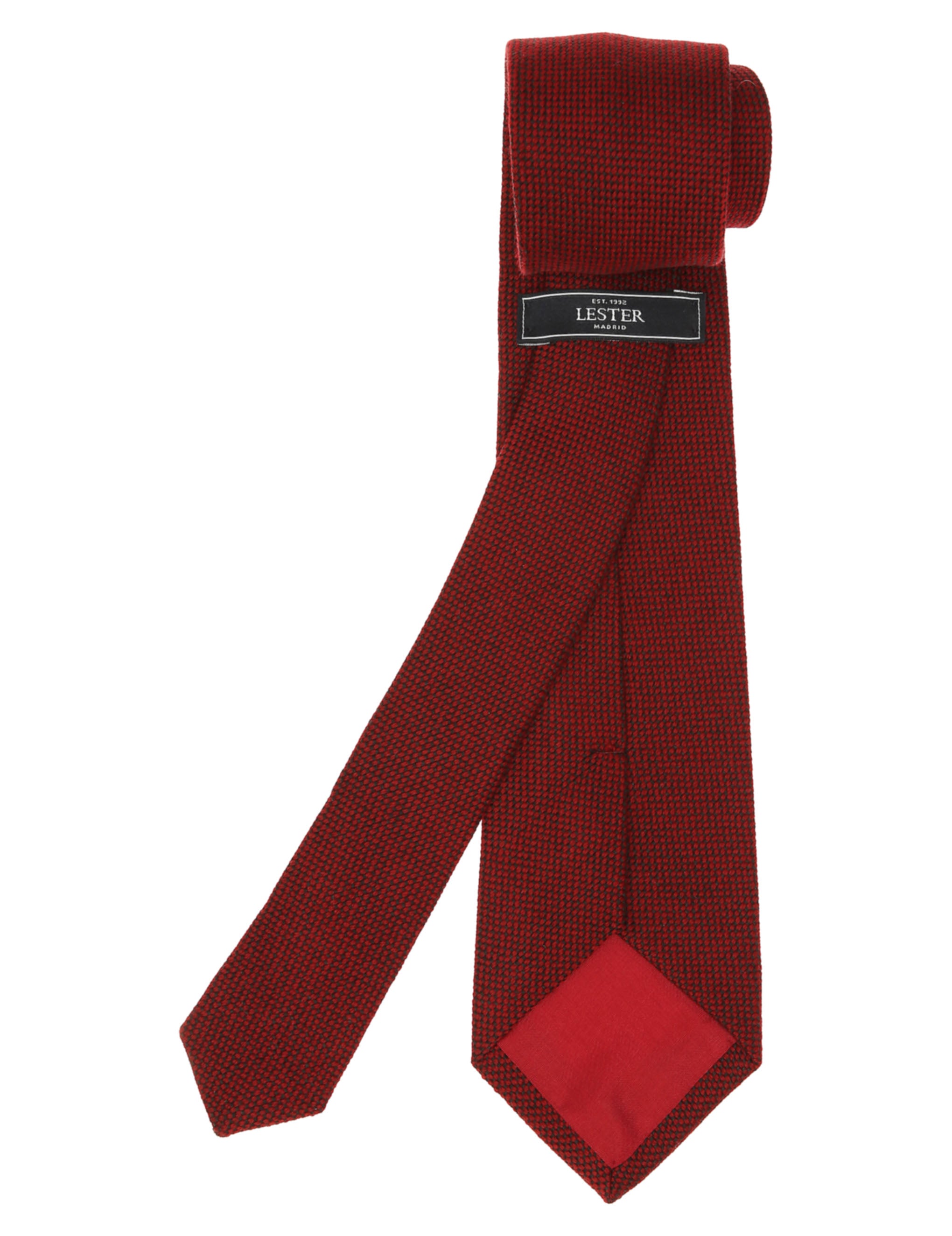 Corbata lana unito Burdeos (113234_2.jpg)
