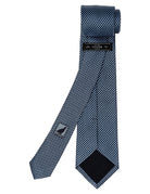 Corbata pata de gallo Azul/azul