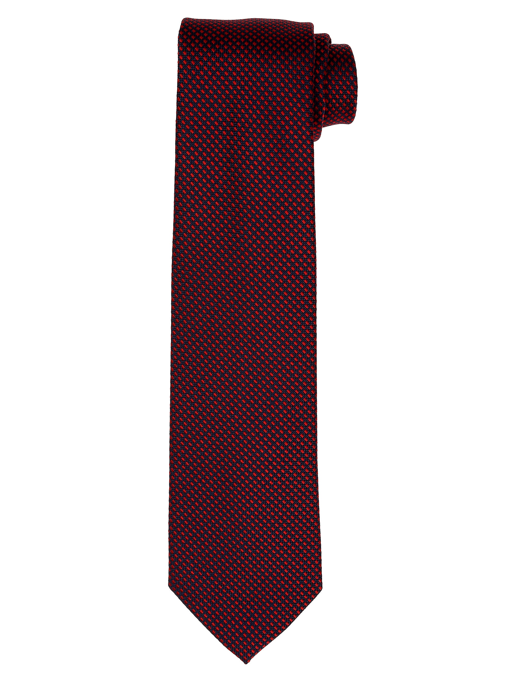 Corbata unito cubos Azul/rojo