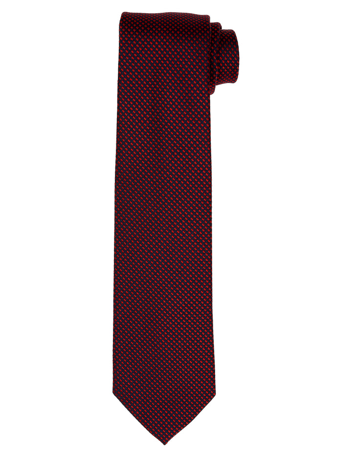 Corbata unito cubos Azul/rojo