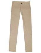 Pantalón  canvas lino algodon Hielo