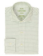 Camisa sport oxford cuadro Verde