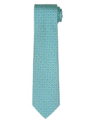 Corbata laberinto Azul/verde