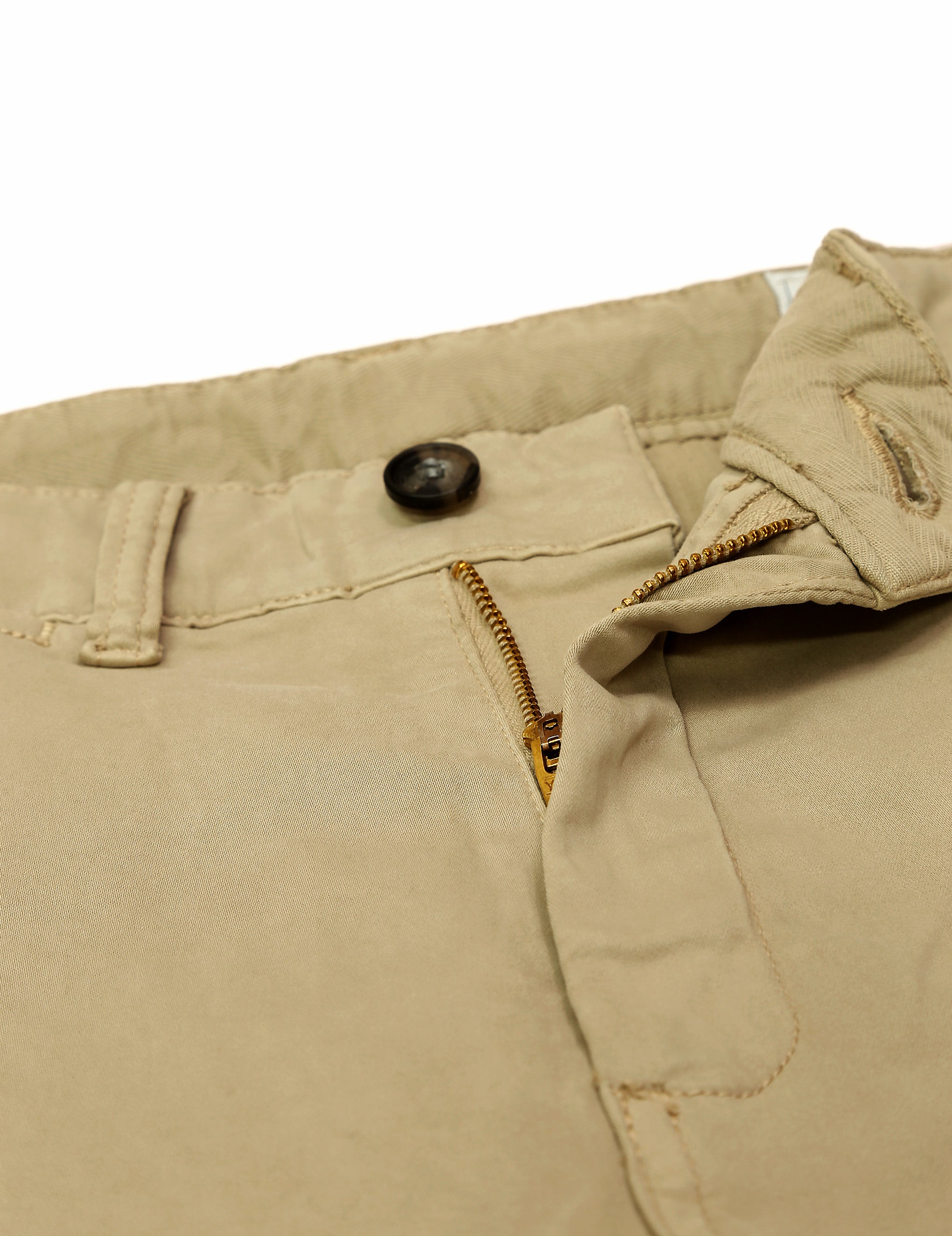 Pantalón  satén lavado Beige