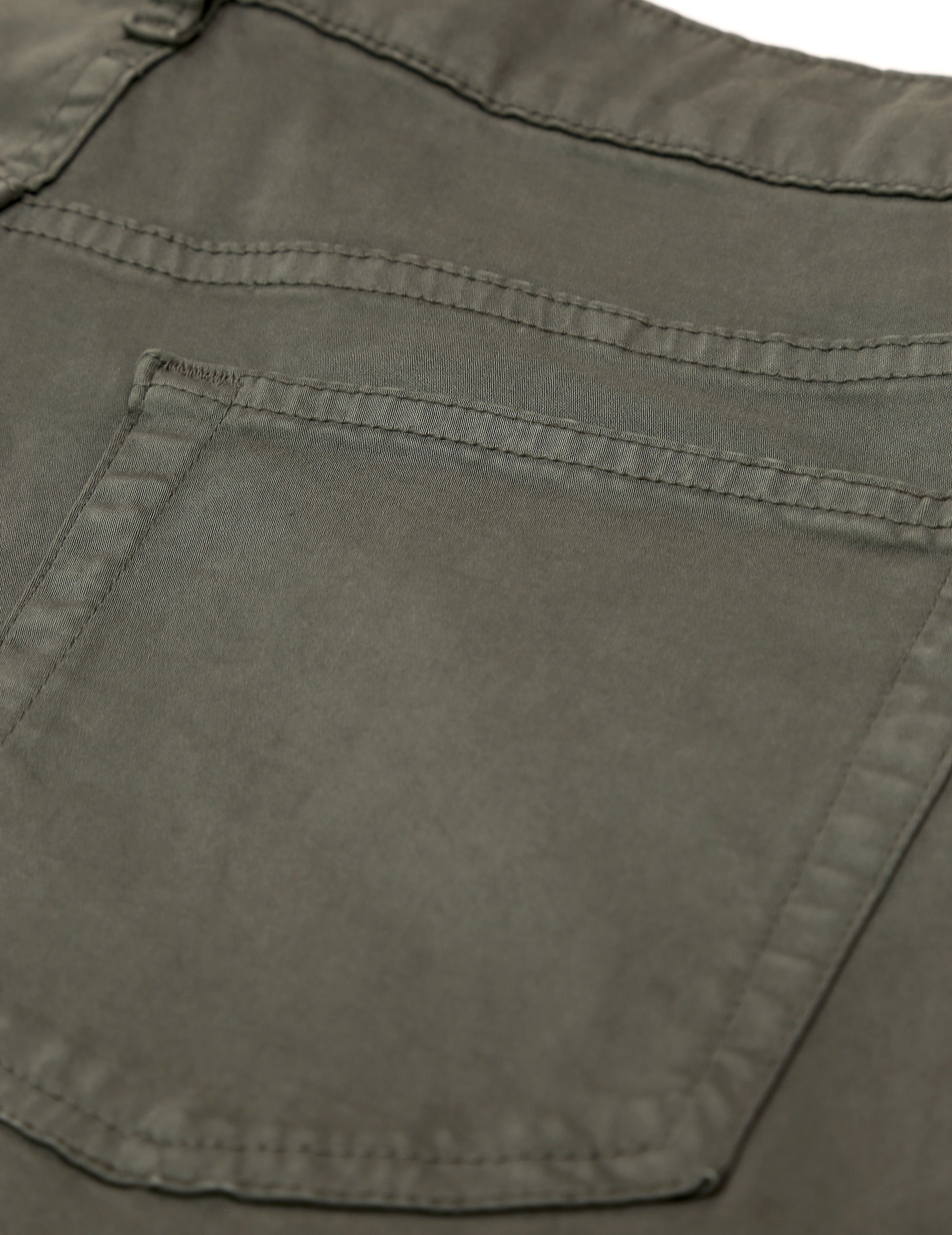 Pantalón 5 bolsillos satén Gris