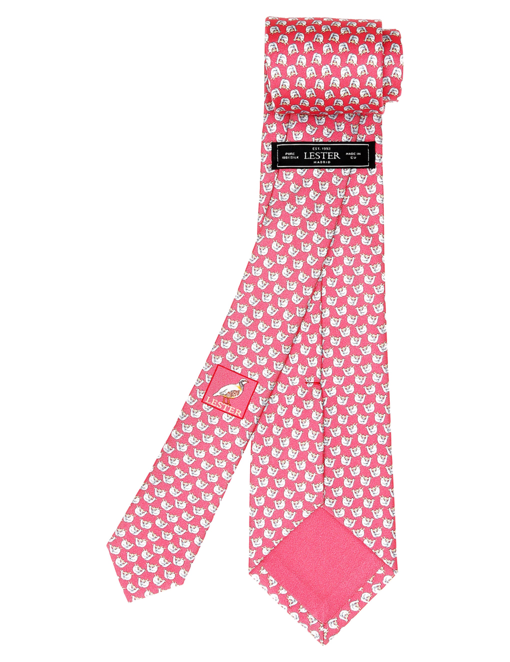 Corbata oso perezoso Rosa/azul
