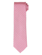 Corbata calabrote pequeño Rosa/azul