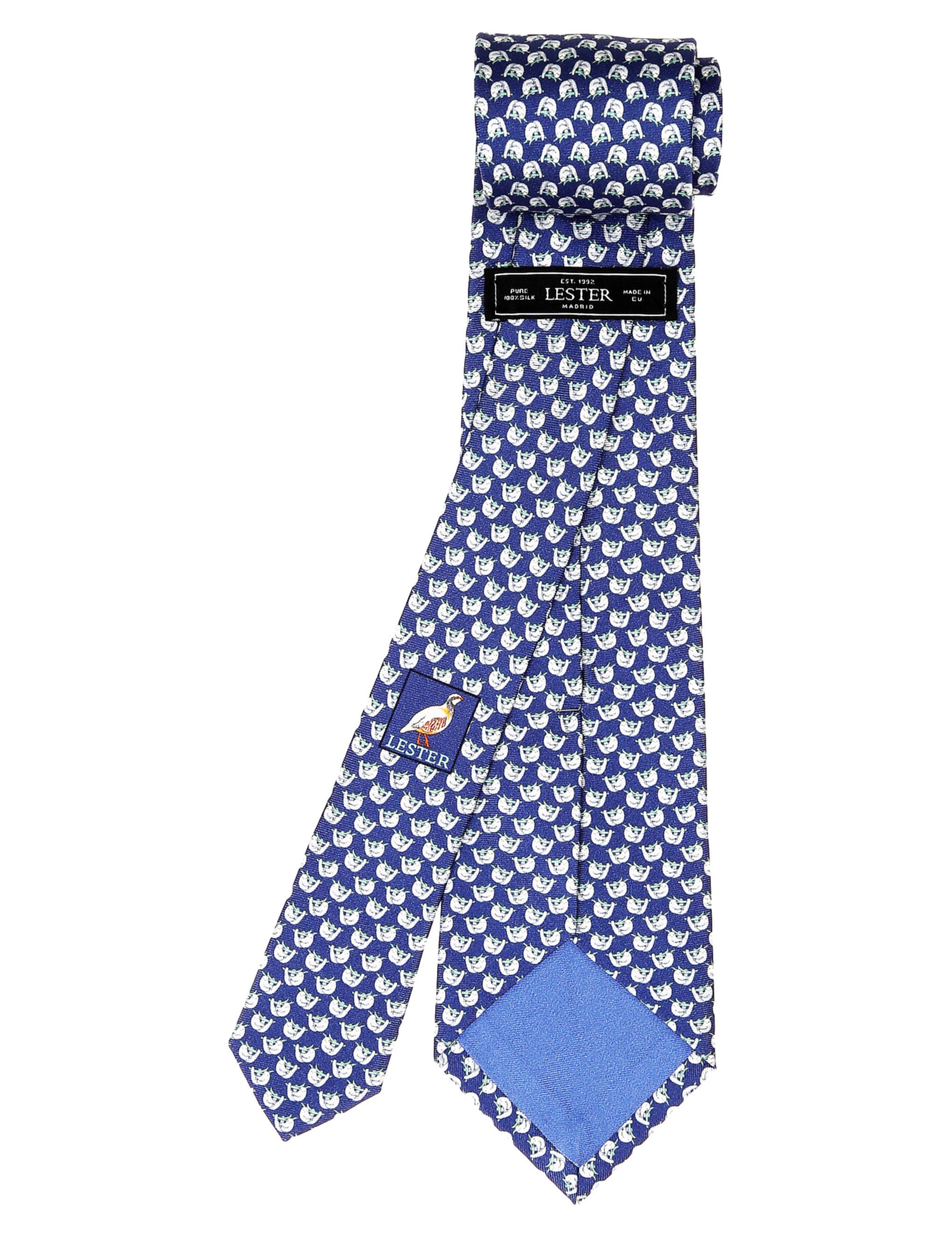 Corbata oso perezoso Azul/azul