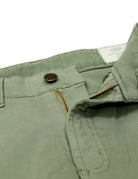 Pantalón 5 bolsillos satén Verde