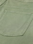 Pantalón 5 bolsillos satén Verde