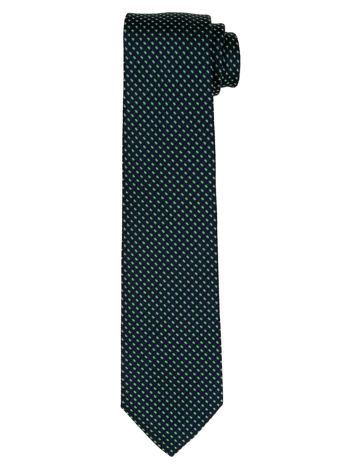 Corbata capsula bicolor Azul/verde