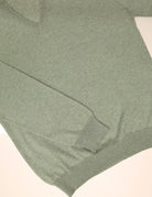 Jersey pico algodón cashmere Verde