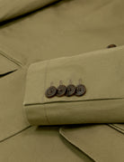 Chaqueta sarga lavada Verde