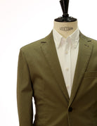 Chaqueta sarga lavada Verde