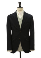 Chaqueta sarga lavada Azul