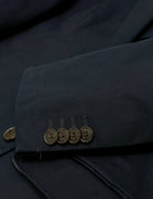 Chaqueta sarga lavada Azul