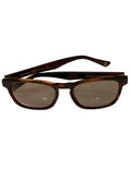 Gafas cuadrada acetato Marrón