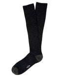 Calcetin lana cashmere liso puntera Azul marino