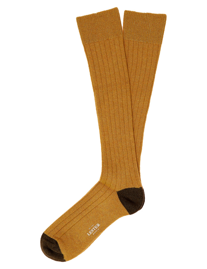 Calcetin Lana Cashmere Liso Puntera Mostaza (115658_1.jpg)