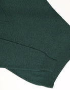 Jersey lana pico Verde oscuro