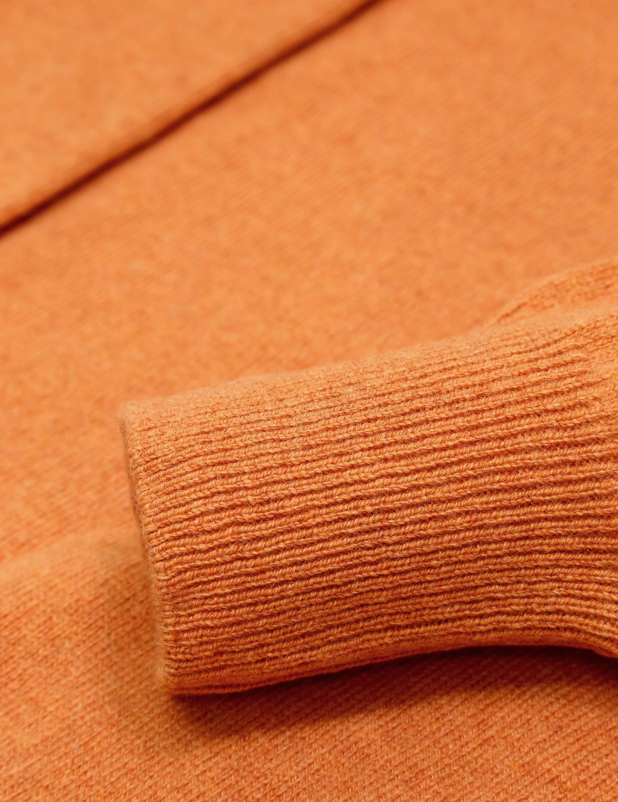 Jersey lana pico Naranja