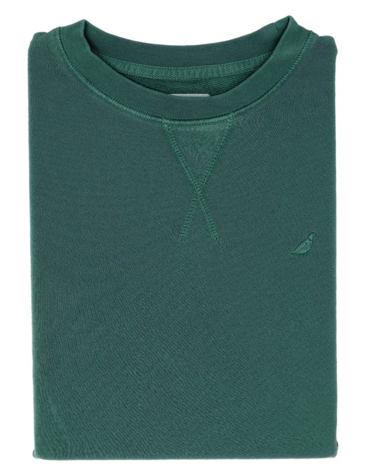 Sudadera lavada perdiz Verde