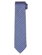 Corbata jirafas Azul/rosa
