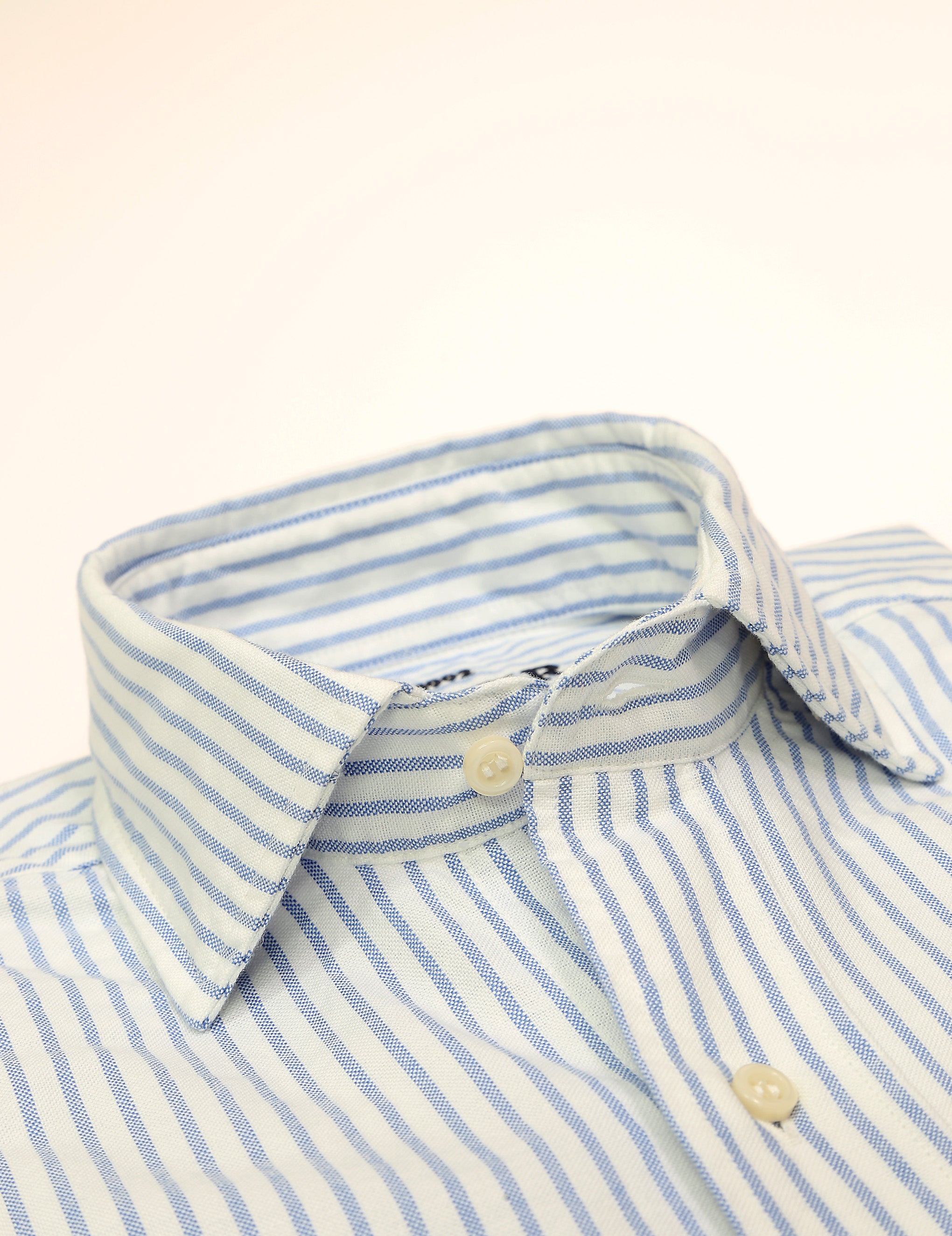 Camisa sport oxford  raya fina Azul