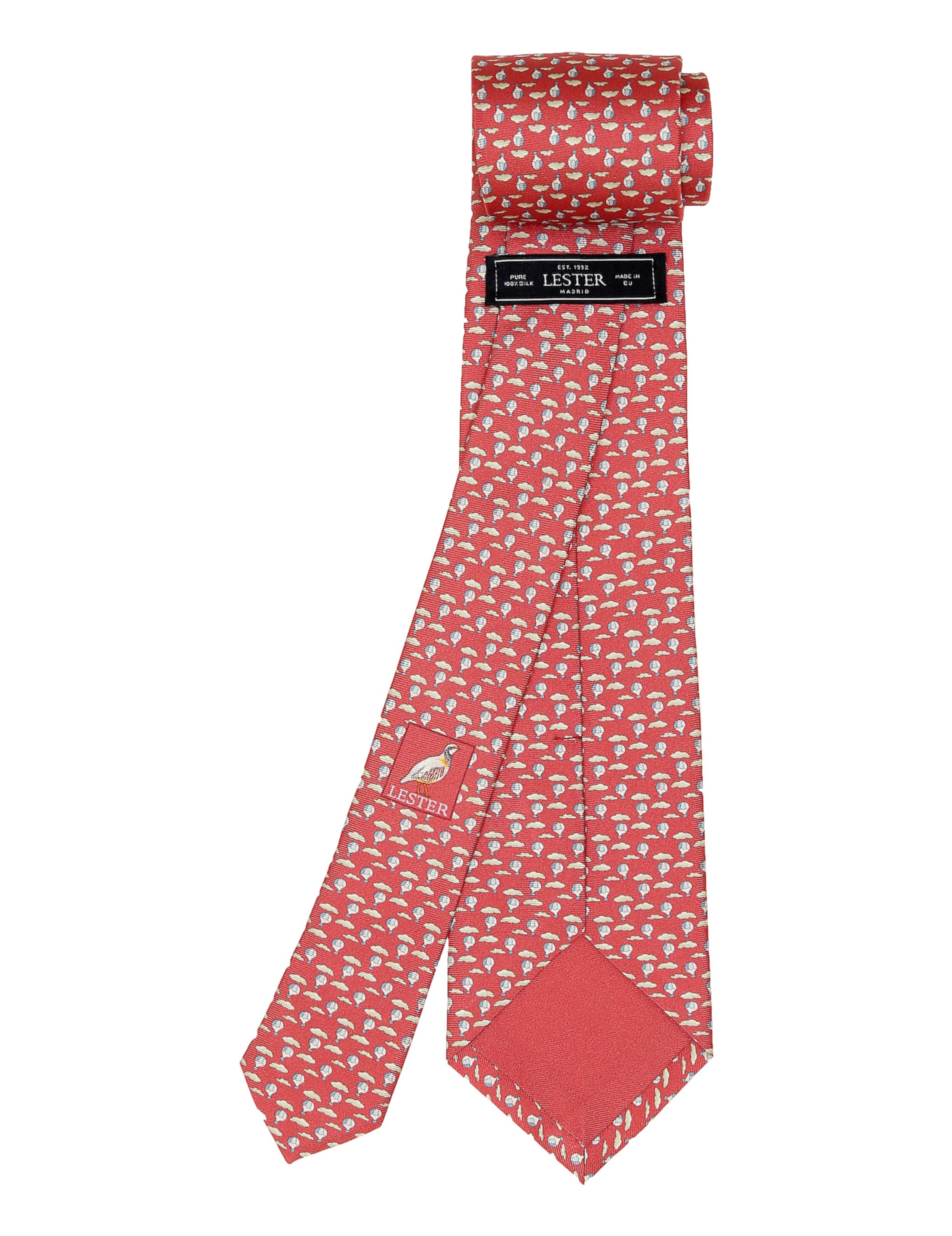 Corbata globos Rojo/azul