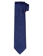 Corbata guindilla 17bazul/rojo