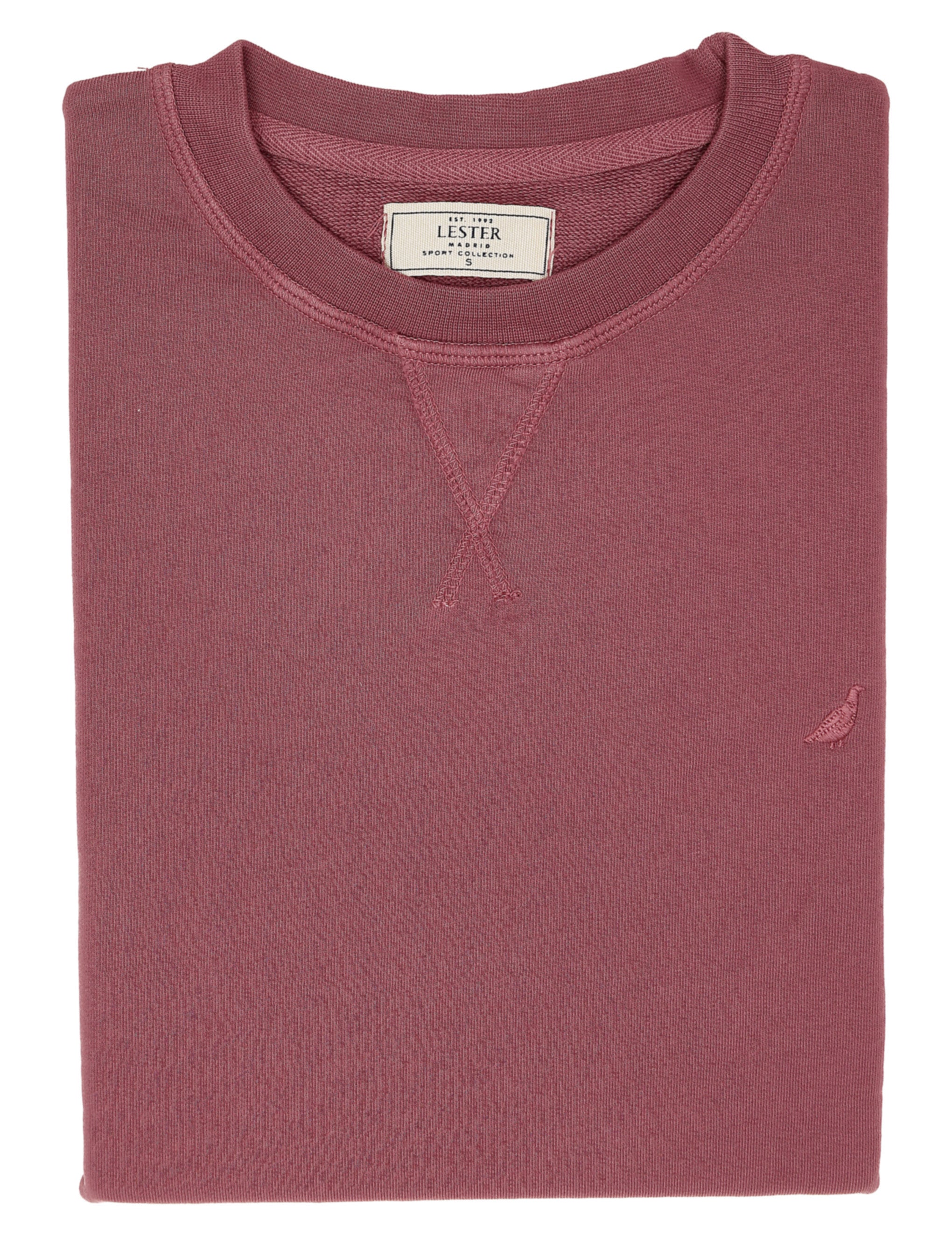 Sudadera lavada perdiz Rosa