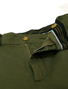 Pantalón gabardina elastan s/p Verde