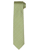 Corbata jirafas Verde/azul